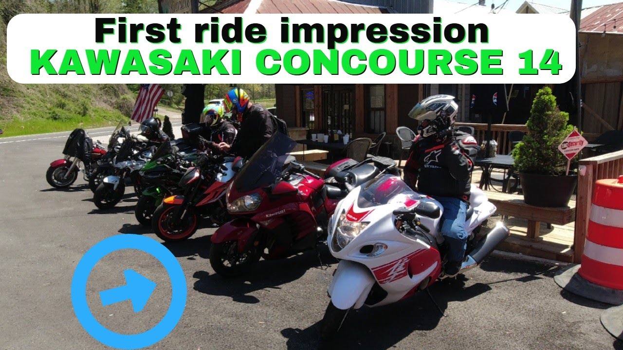 KAWASAKI GTR / CONCOURS 14 First Ride