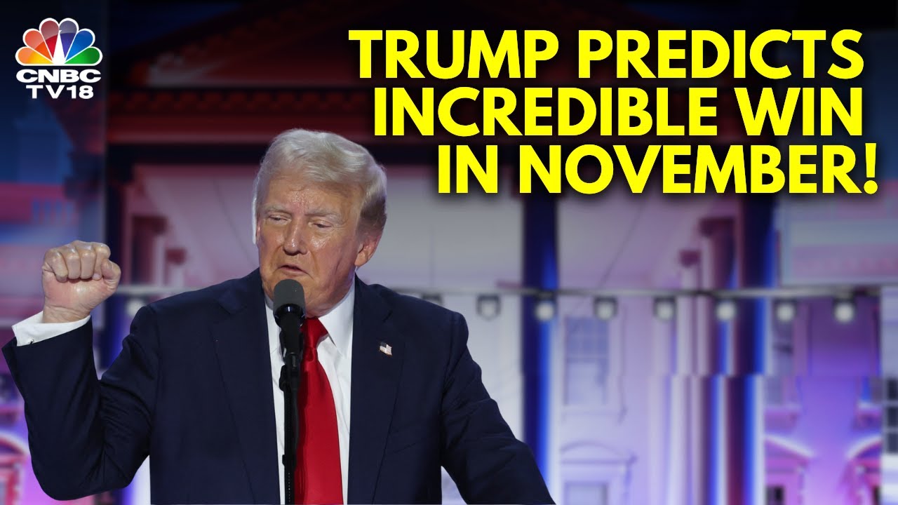 Trump Accepts Nomination As Republican Presidential Candidate | RNC 2024 | N18G | CNBC TV18