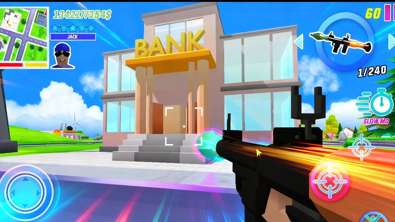 Papa Dude Menjaga Bank dengan Basoka 🤣