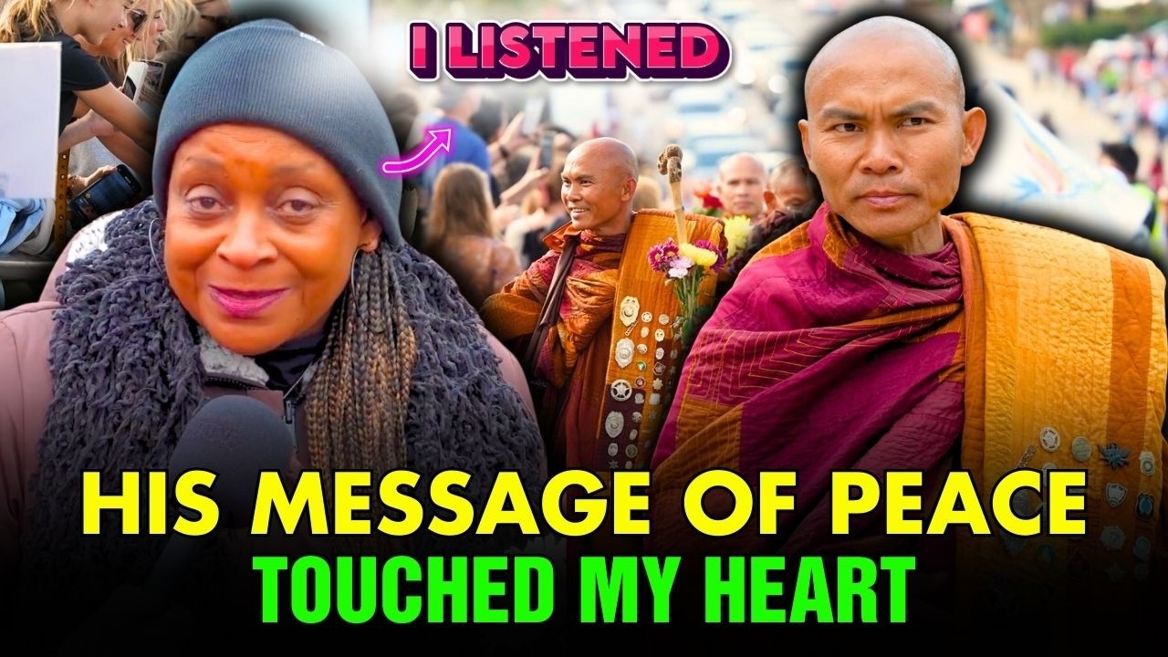 We Joyfully Walked For Peace: What He Said Next Made Us Cry