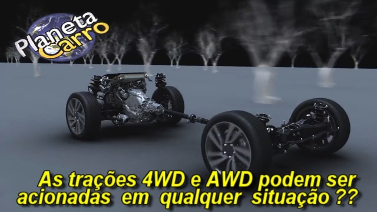 As tra&ccedil;&otilde;es 4X4 4WD e AWD podem ser acionadas em qualquer situa&ccedil;&atilde;o ??...