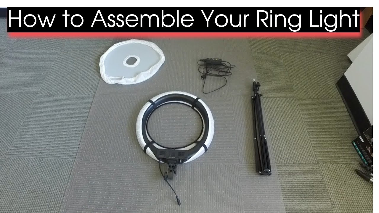 Ring Light Assembly Tutorial