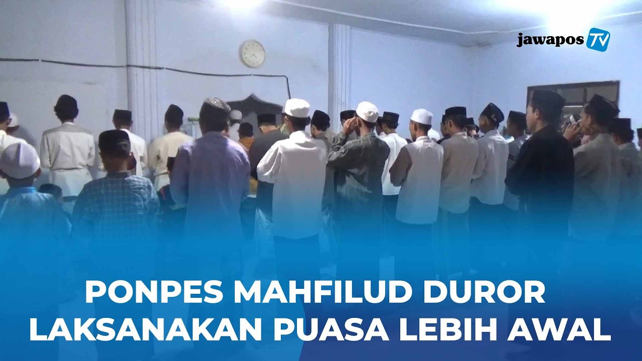 Ratusan Santri di Jember Salat Tarawih Lebih Awal, Gunakan Metode Wuquf
