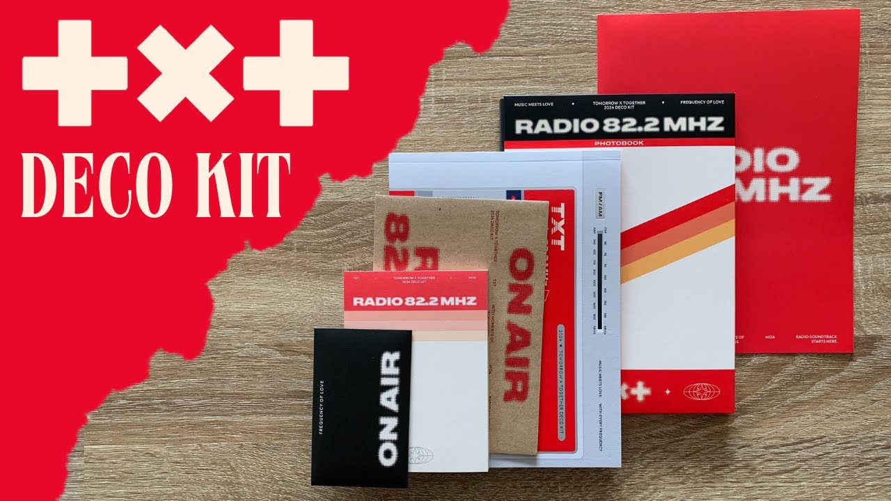 TXT Deco Kit 2024 ♡ Unboxing and Flip-Through