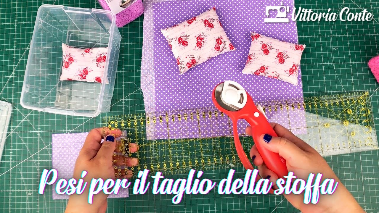 Come realizzare pesi per il taglio della stoffa o di un cartamodello