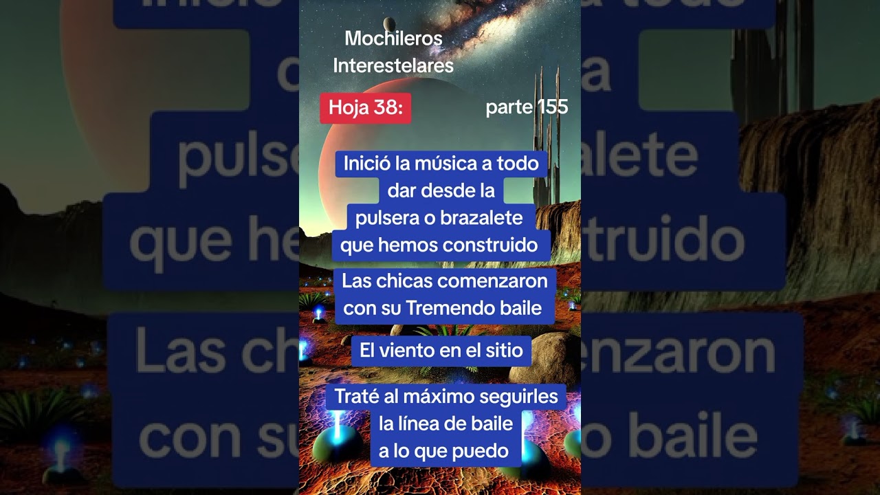 Siguientes 155 #MochilerosInterestelares #TurismoInterestelar #ViajesInterestelares