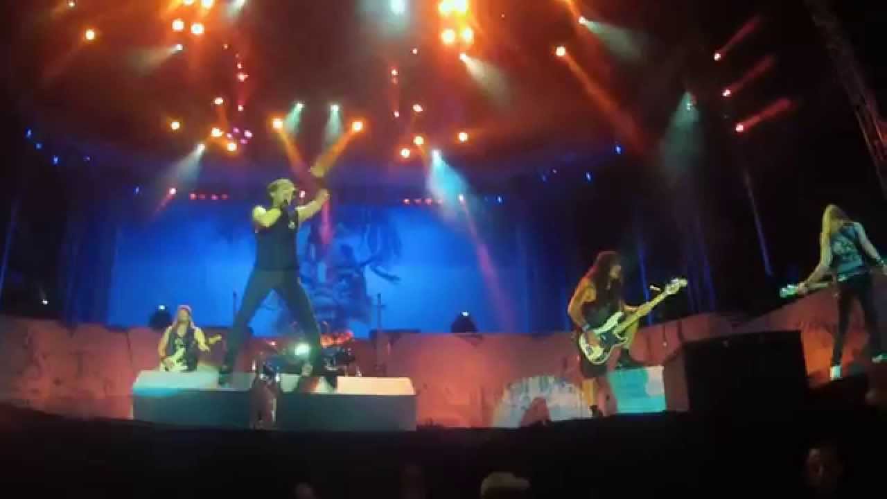 Iron Maiden - The Evil That Men Do | Live in Belgrade, Serbia | 2014 | GoPro HD (front rows, center)