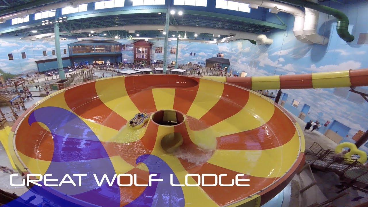 ALL WATERSLIDES at Great Wolf Lodge Gurnee