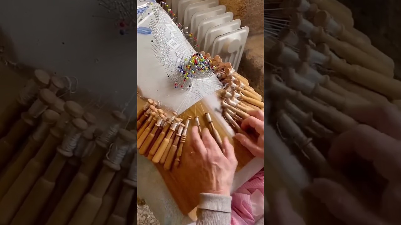 100% Hand-Made Lace Art 🧵
