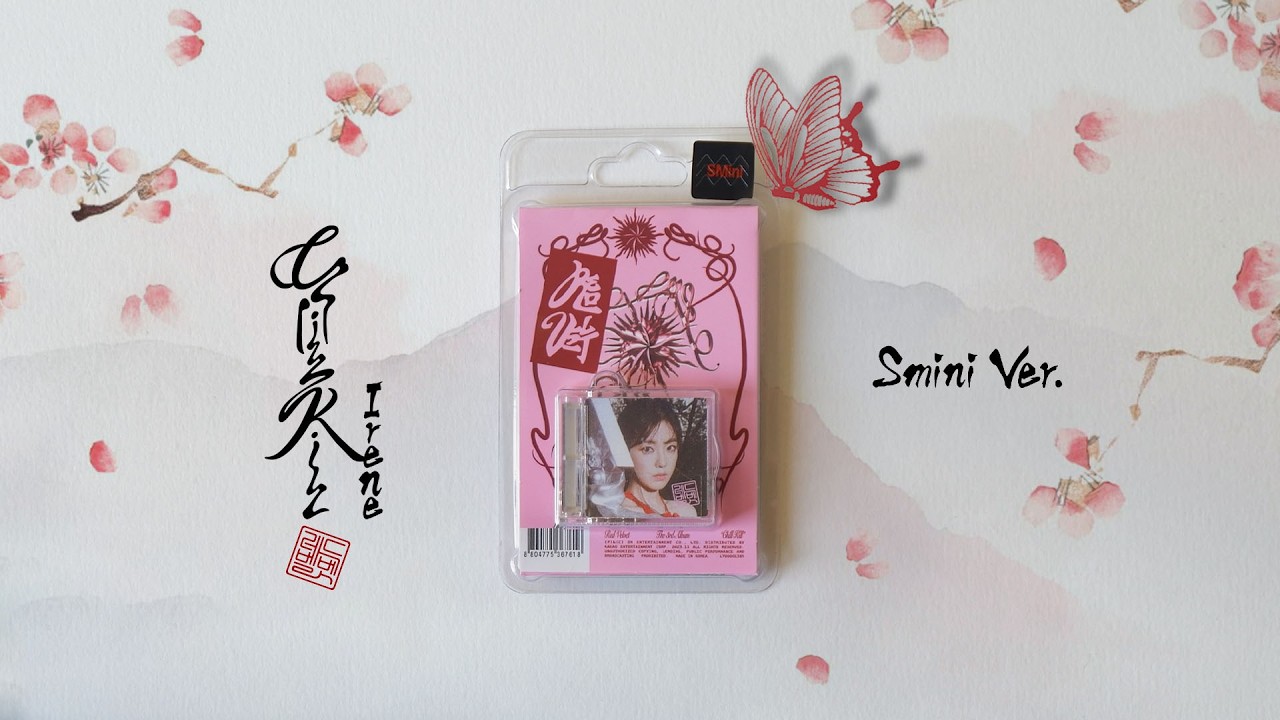 Unboxing : 3rd Album Chill Kill (Smini Irene Ver.) - Red Velvet 레드벨벳