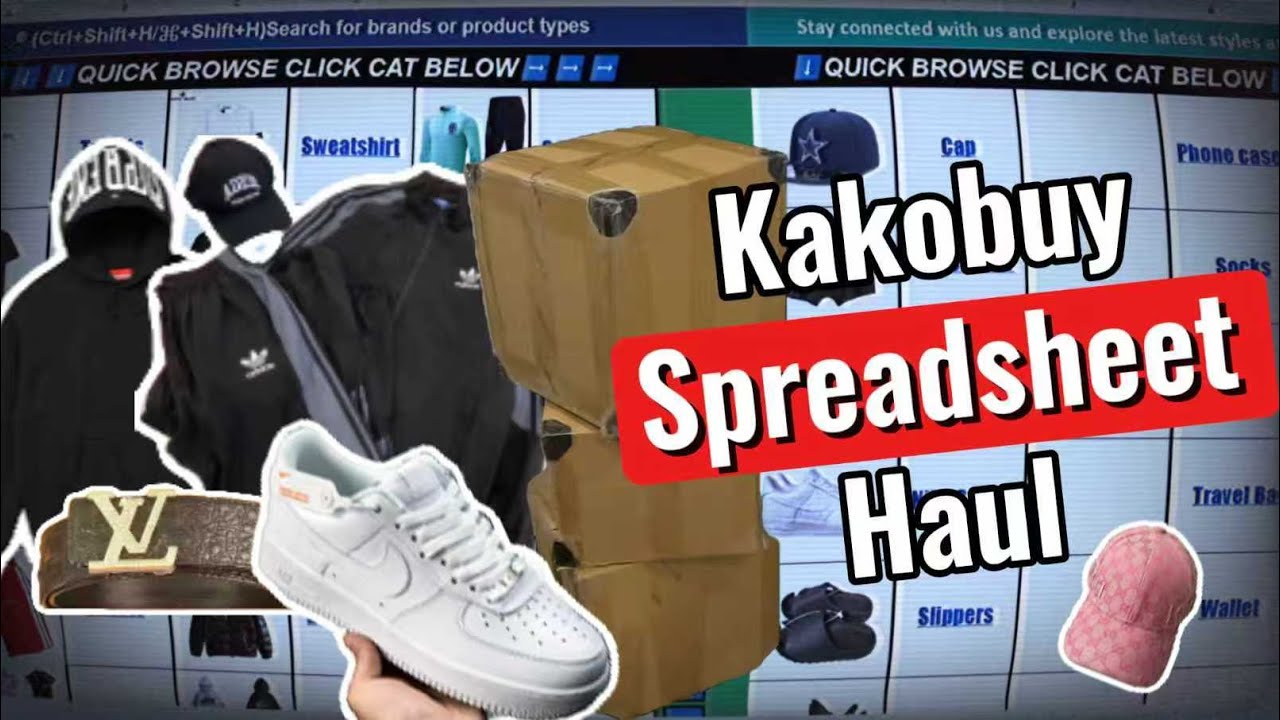 🔥Ultimate Kakobuy Spreadsheet &ndash; 10,000+ Verified Finds! 🔥