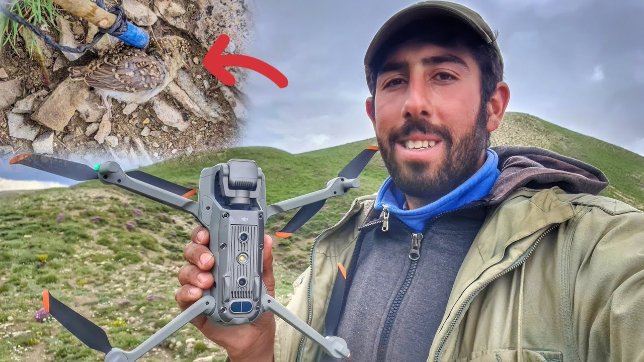 HEDİYE DRONU TEST ETTİM ~ÇOK KÖTÜ DOLUYA YAKALANDIM KUŞLAR BİLE ÖLDÜ