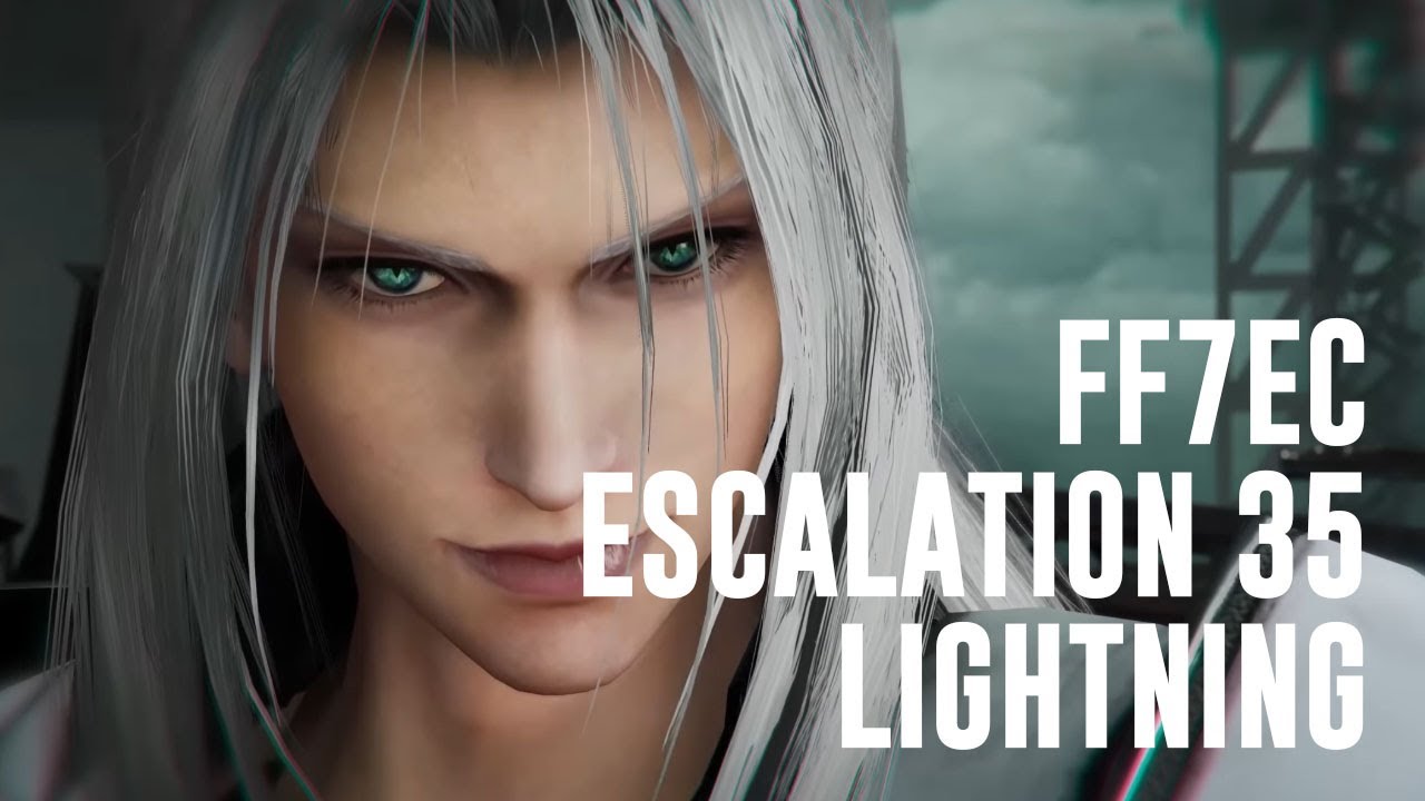 FF7 Ever Crisis Lightning Escalation Challenge Lv 35 With Sephiroth