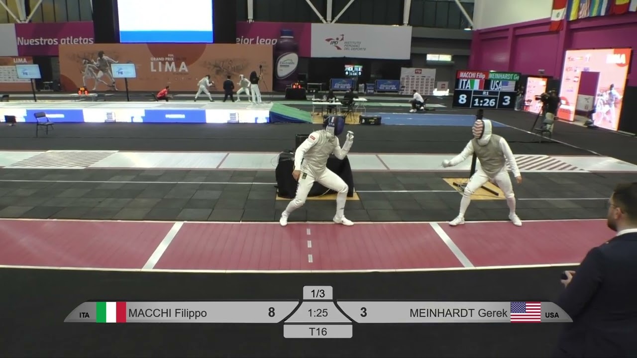 2025 140 T16 07 M F Individual Lima PER GP RED MACCHI ITA vs MEINHARDT USA