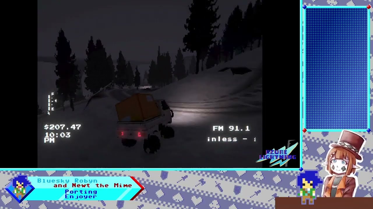 Highlight: [Easy Delivery Co.] The Cat Who ERROR Roads w/ Bluesky Robyn