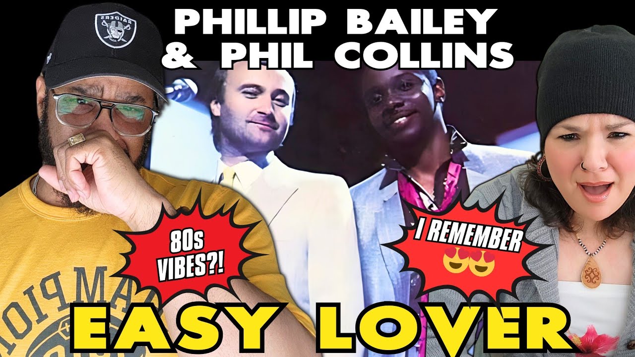 How Do They WORK Together?!? Phillip Bailey & Phil Collins- Easy Lover (FIRST TIME WATCH)