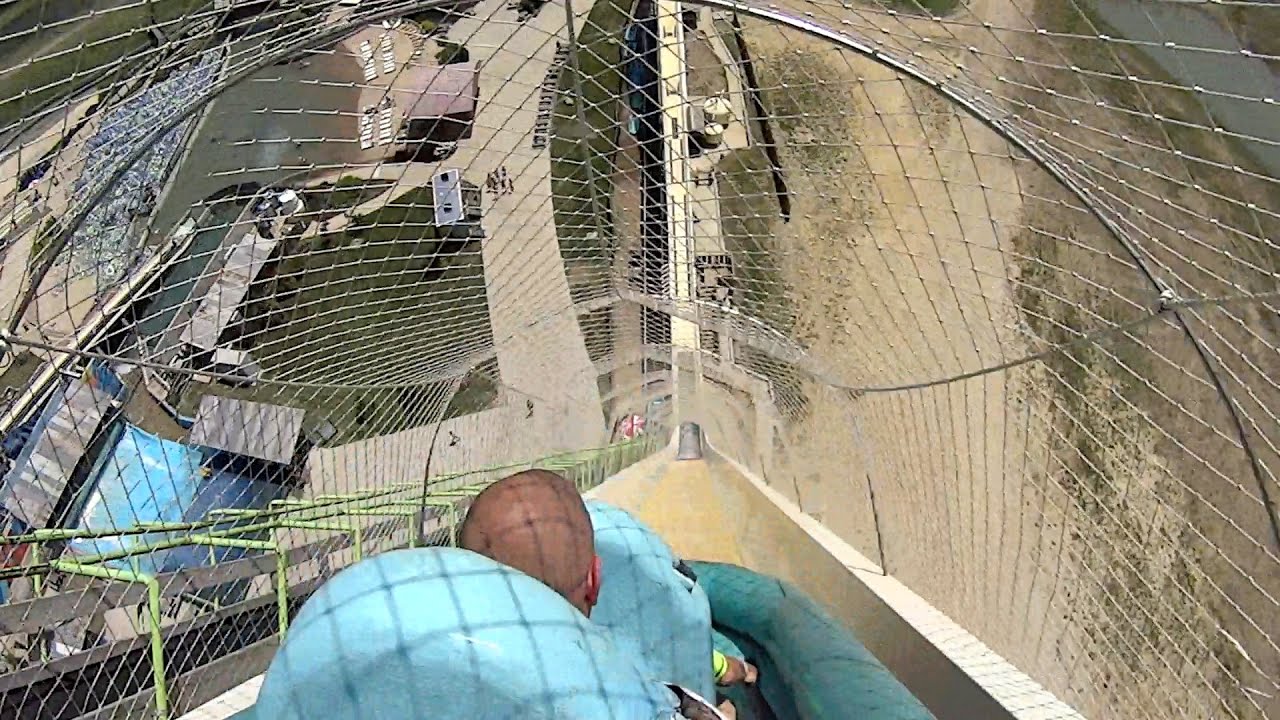 Verrückt Water Slide at Schlitterbahn Kansas City