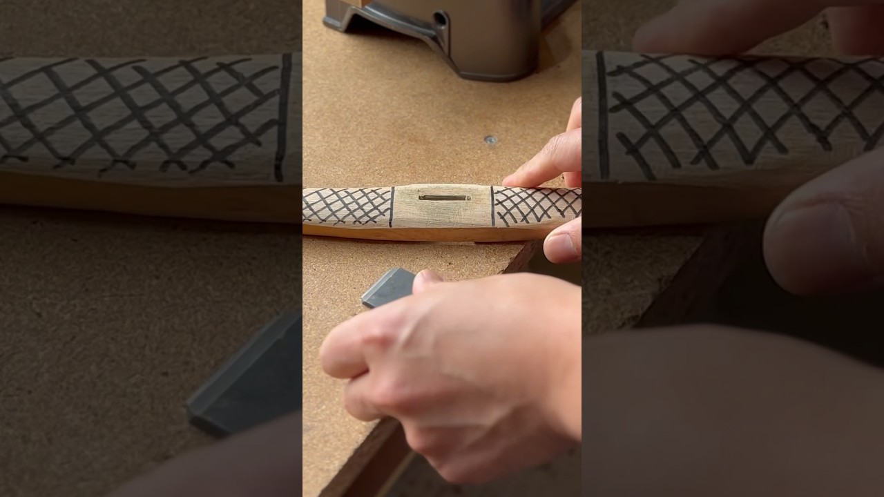 特殊な鉋のメンテナンス方法　#shorts