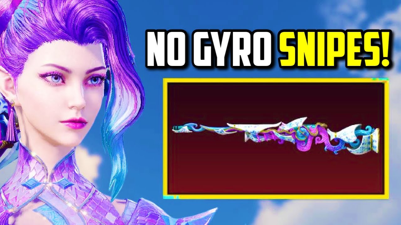 NO GYRO SNIPING WITH NEW MAX AWM!! | PUBG Mobile