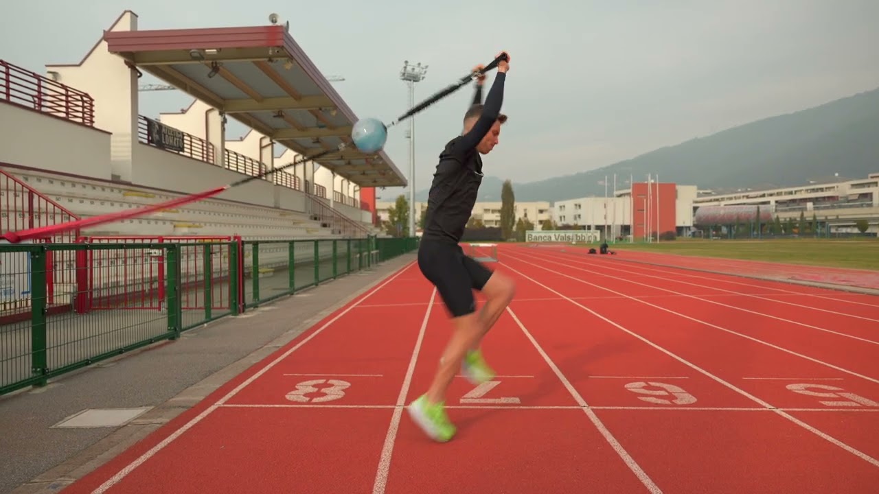 Hamstring Injury Prevention Exercise: Hydro Ball Skips