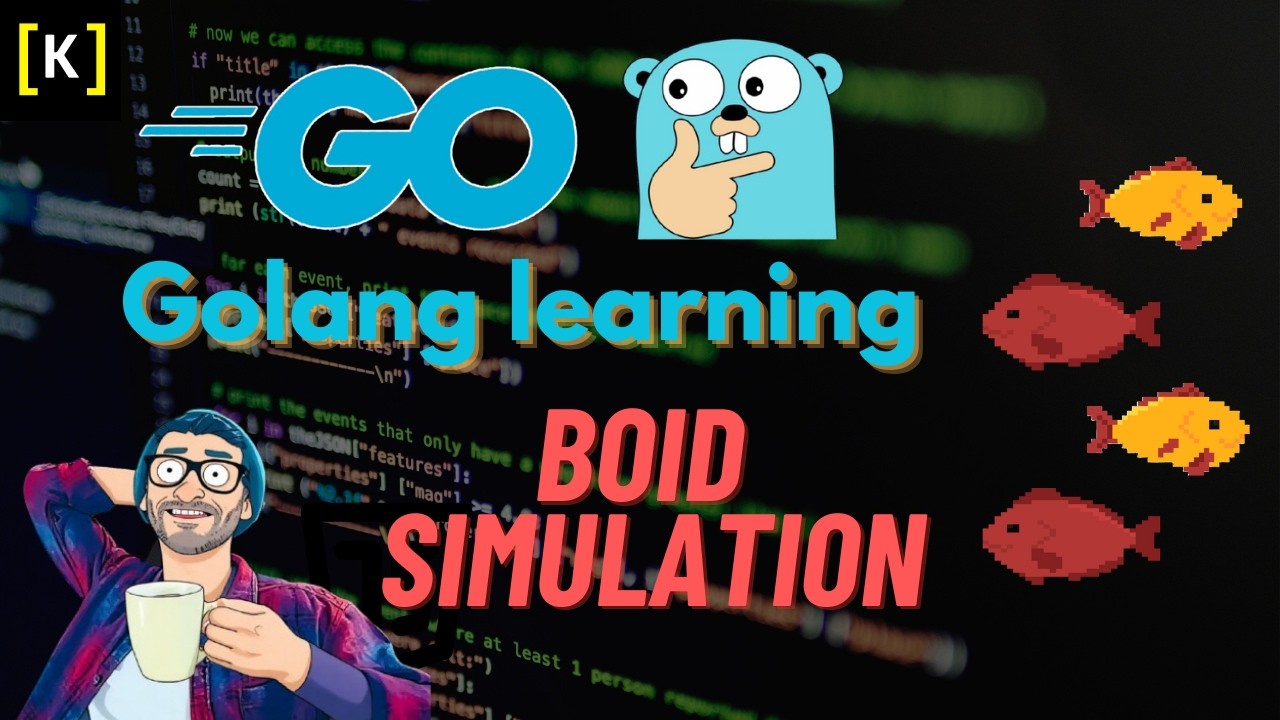 Golang learning - checking performance of boid-sim. Looking for ways to fix issues.