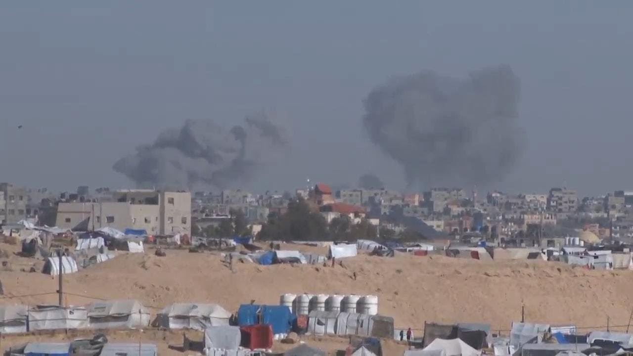 Plumes of smoke seen, an explosion heard in the direction of eastern Rafah