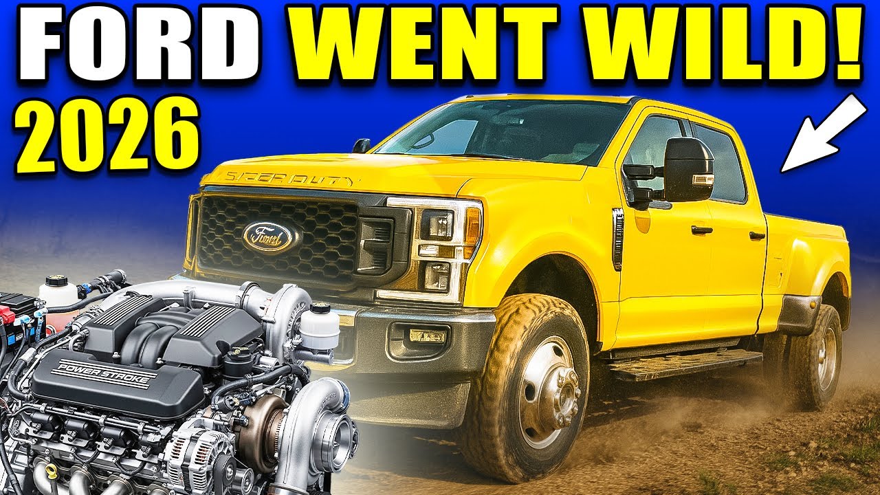 ALL 4 Powertrains of 2026 Ford Super Duty EXPLAINED in Detail!