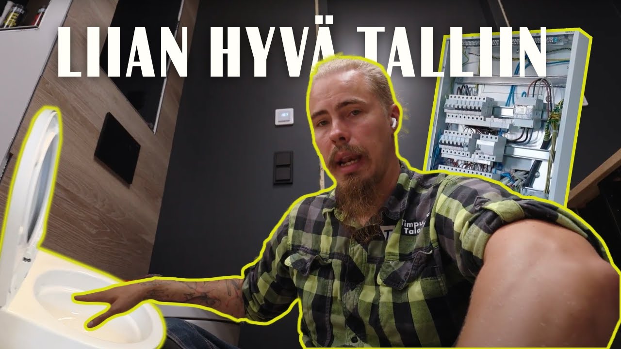 Sähköjen ja veden kytkentä | Autotalli