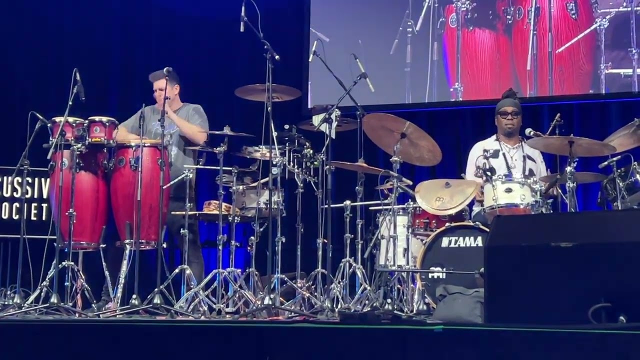 Ghost-Note  Features Nate Werth  on Percussion at Pasic 22