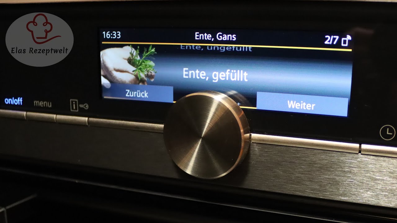 Test: Ente gefüllt, ein Backofengericht aus dem Siemens Dampfbackofen iQ700