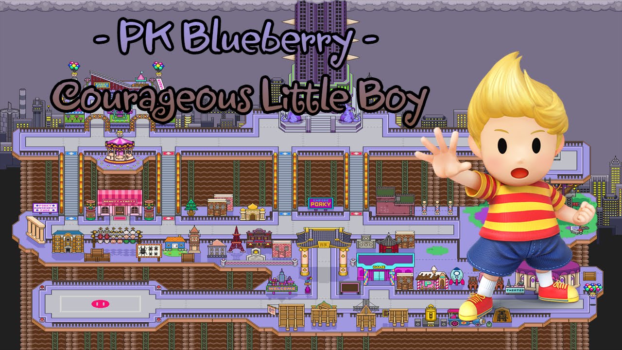 Courageous Little Boy - A Lucas Montage/Combo Video (Super Smash Bros Wii U)