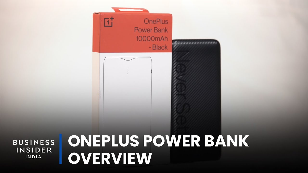 OnePlus Also Makes A Power Bank, And It's Stylish | OnePlus Power Bank Overview