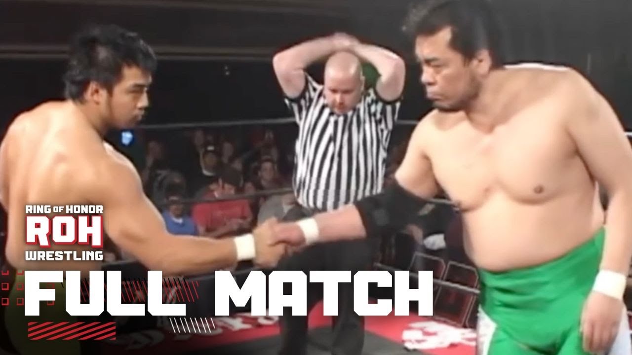 FULL MATCH KENTA vs. Mitsuharu Misawa GHC Heavyweight Title | ROH Glory by Honor VI 2007