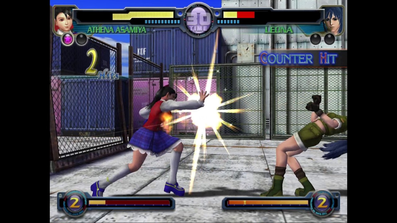 KOF Maximum Impact (2008) [Athena Asamiya]