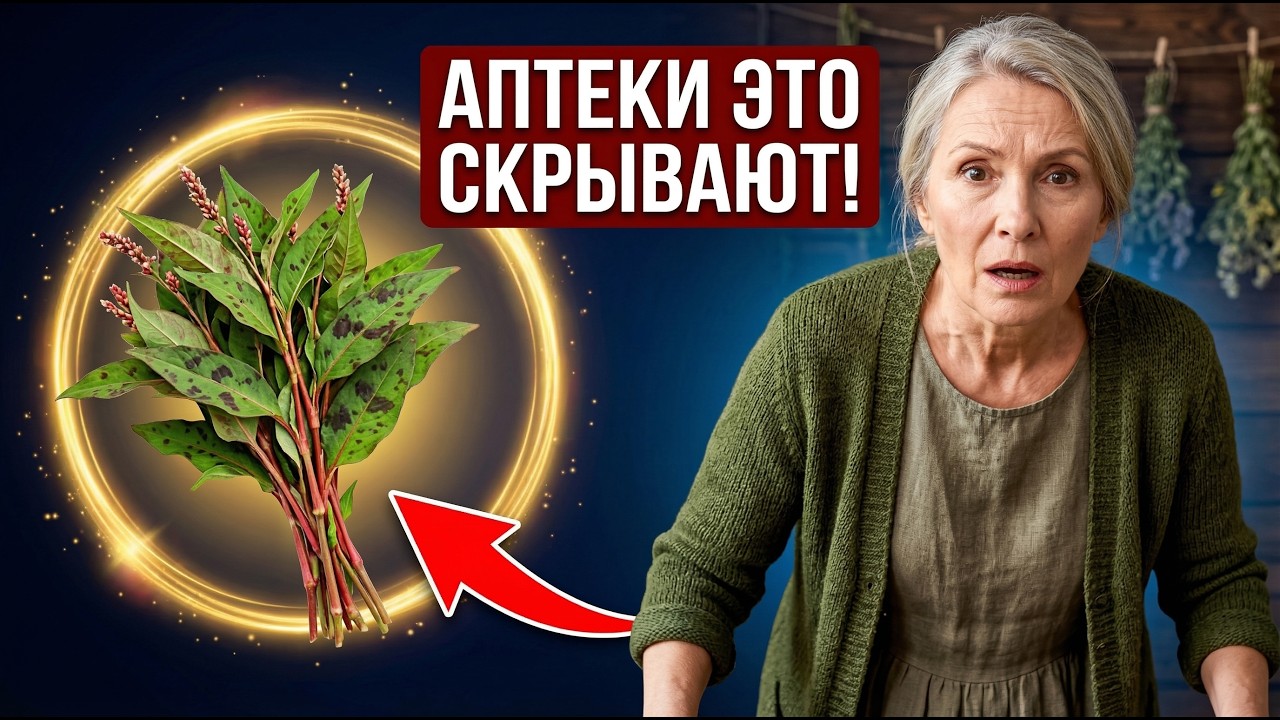 Скрывали 300 лет: трава со «следом Бога» лечит почечуй, о котором стыдно сказать