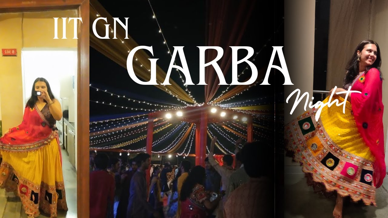 Garba Energy You Can’t Handle 😍⚡||IIT Gandhinagar #iitgandhinagar #campuslife 