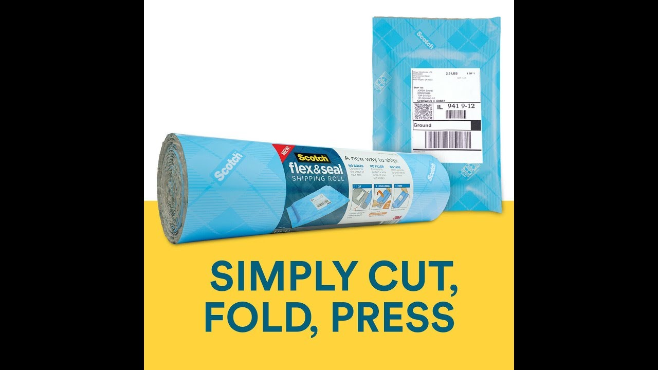 Scotch Flex & Seal Shipping Roll for ebay sellers