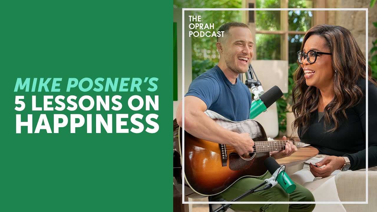 Oprah & Music Star Mike Posner on His 3000 Mile Walk to Happiness