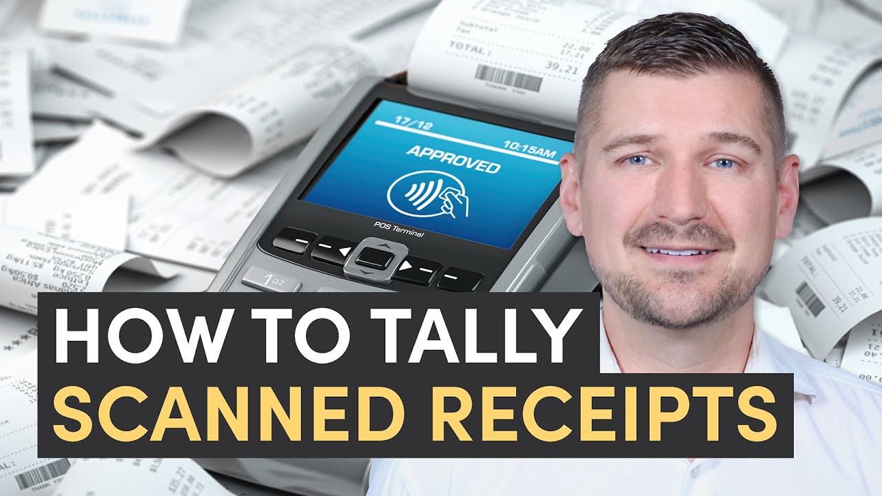 🧾 How to Tally Scanned Receipts! (Easy Walkthrough)