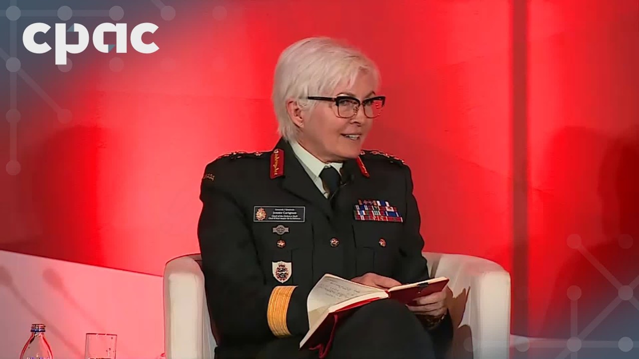 Chief of the Defence Staff Jennie Carignan addresses 94th Ottawa Conference on Security and Defence
