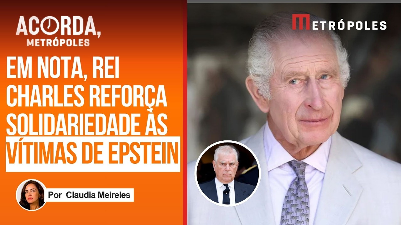 Rei Charles emite comunicado sobre prisão do irmão, Andrew; 