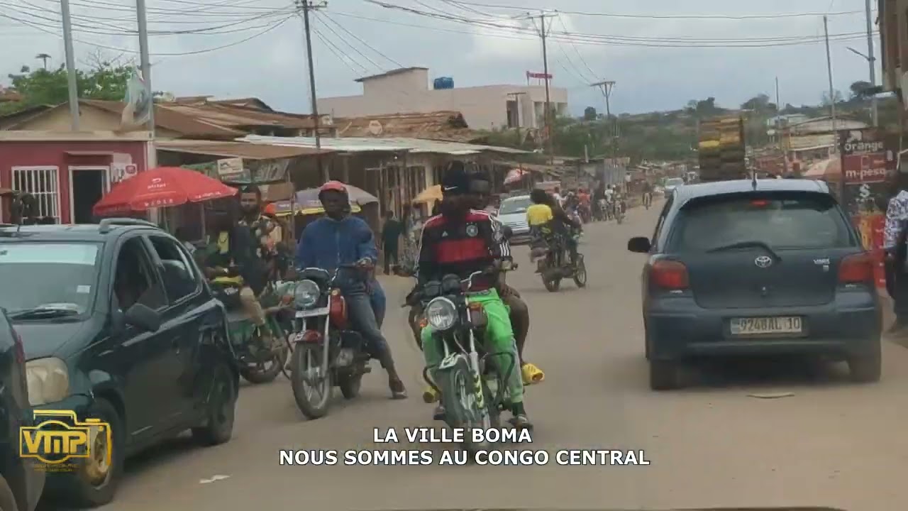 Nous sommes à Boma ,Congo central la ville de la RDC