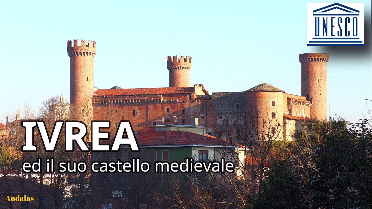 Ivrea ed il suo castello medievale - Piemonte - Torino #castelli #piemonte #medioevo #middleage