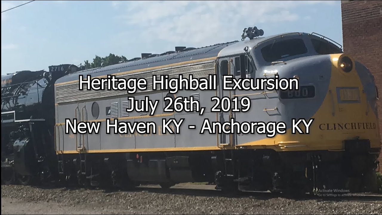 2716 Heritage Highball Excursion 2019