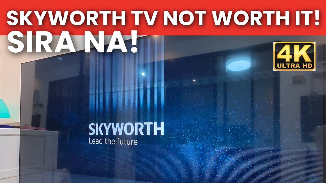 SIRA AGAD! SKYWORTH 55” INCHES QLED GOOGLE TV 55SUE8000 ANDROID TV DOLBY VISION ATMOS | SYS TV