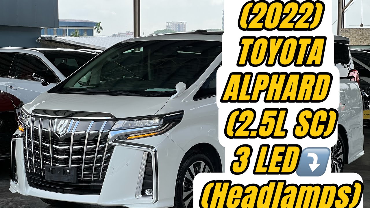 2022 TOYOTA ALPHARD 2.5 SC, SUNROOF and Modellista bodykit. #malaysia #johorbahru #alphard #aierfa