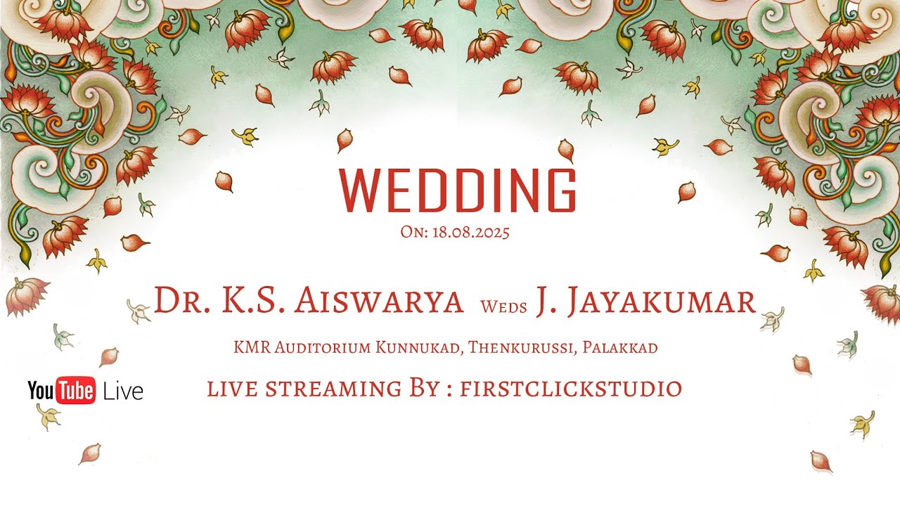 WEDDING @ Dr K.S. Aiswarya