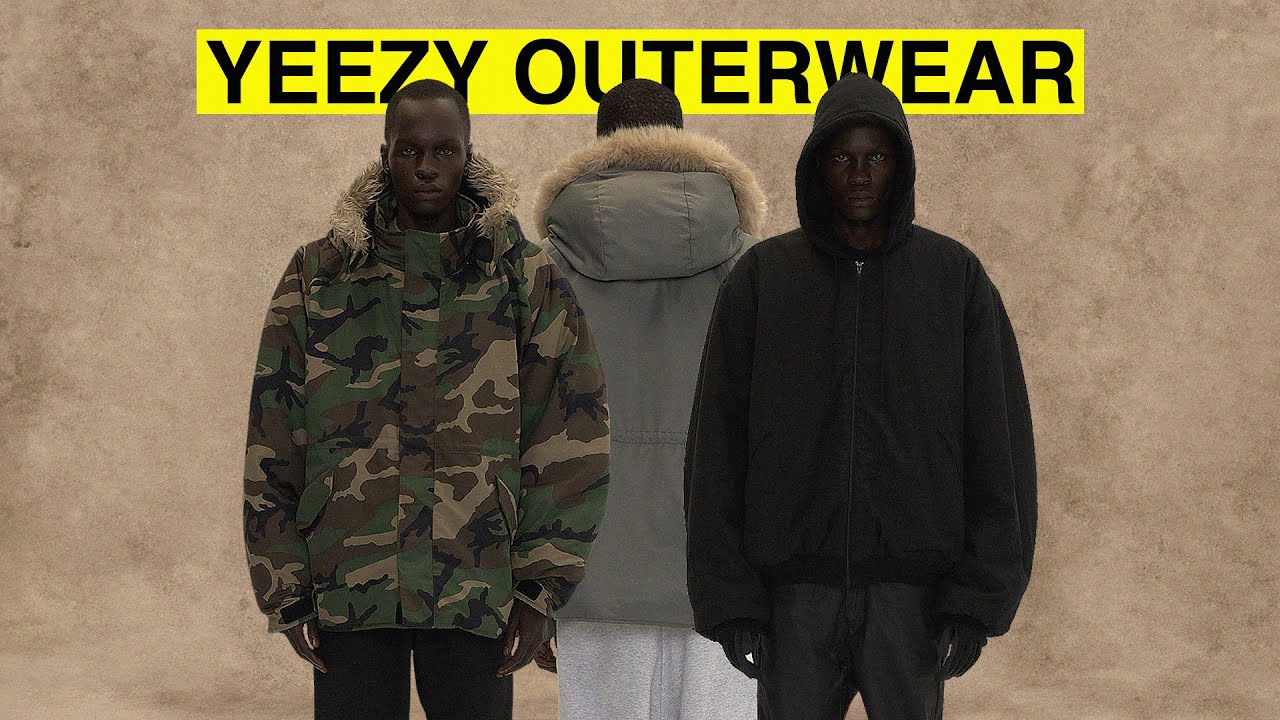 Обзор верхней одежды YEEZY: все новые куртки, пальто, пуховики и многое другое!