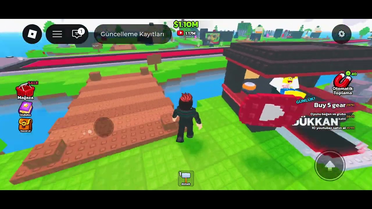 Dunyanin en iyi yotuberni kecmeye calisdi [ 2 ] /ROBLOX