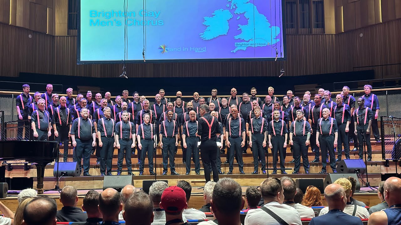 Brighton Gay Men’s Chorus - “Our Mutual Friend” [Divine Comedy cover], Hand in Hand Bristol 2024